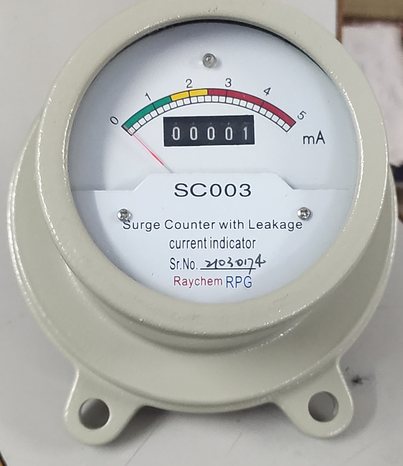 surge counter, power equipment, surge arrestor, raychem rpg products, surge currents